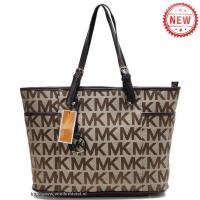 michael kors jet set logo medium bruin bakken Handtassen Fake ycnv6543